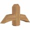 Ekena Millwork Bellingham Timber Gable Bracket, Western Red Cedar, 36"W x 18"H x 5 1/2"D x 5 1/2"F, 12/12 Pitch GBW036X18X0606BEL00SWR - alternate 2